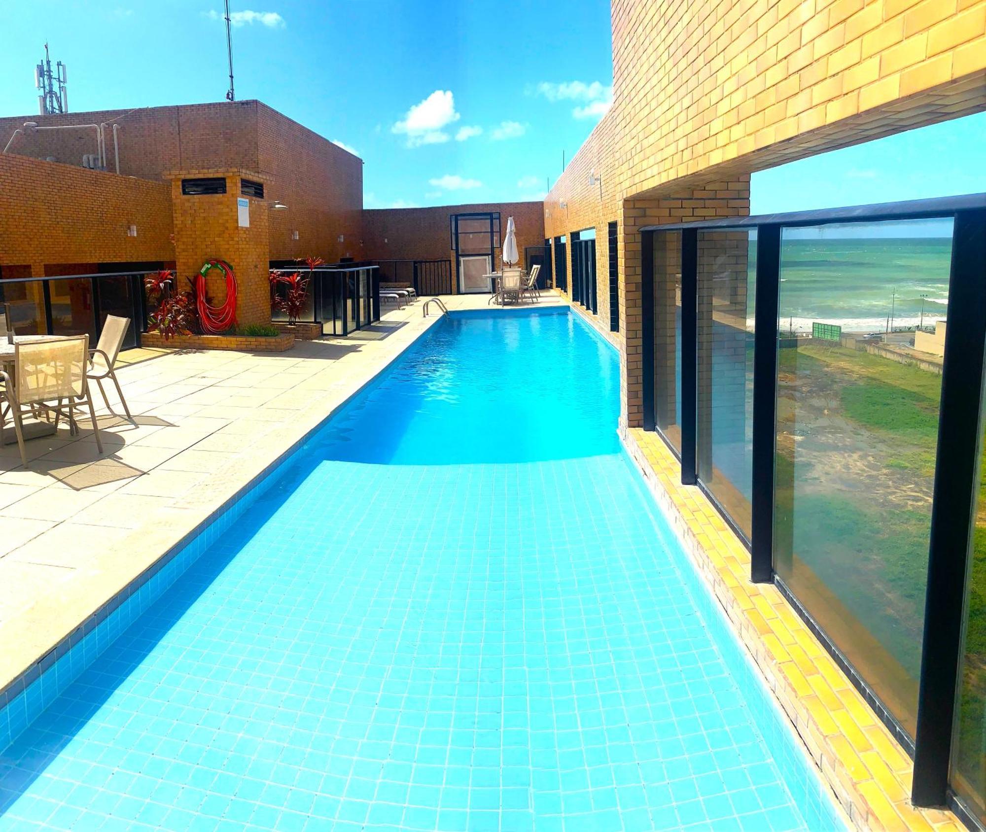 Apartamento 50M Praia- Piscina - Vista Mar - Academia - Maceió Eksteriør billede