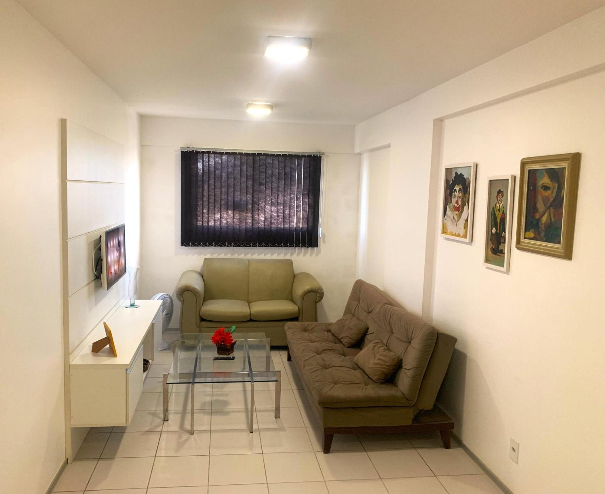 Apartamento 50M Praia- Piscina - Vista Mar - Academia - Maceió Eksteriør billede