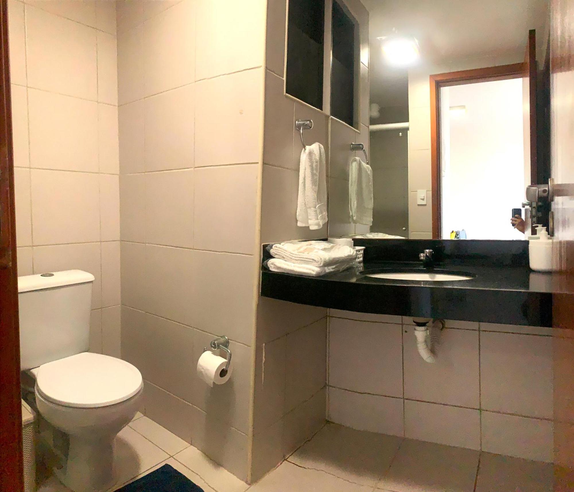 Apartamento 50M Praia- Piscina - Vista Mar - Academia - Maceió Eksteriør billede