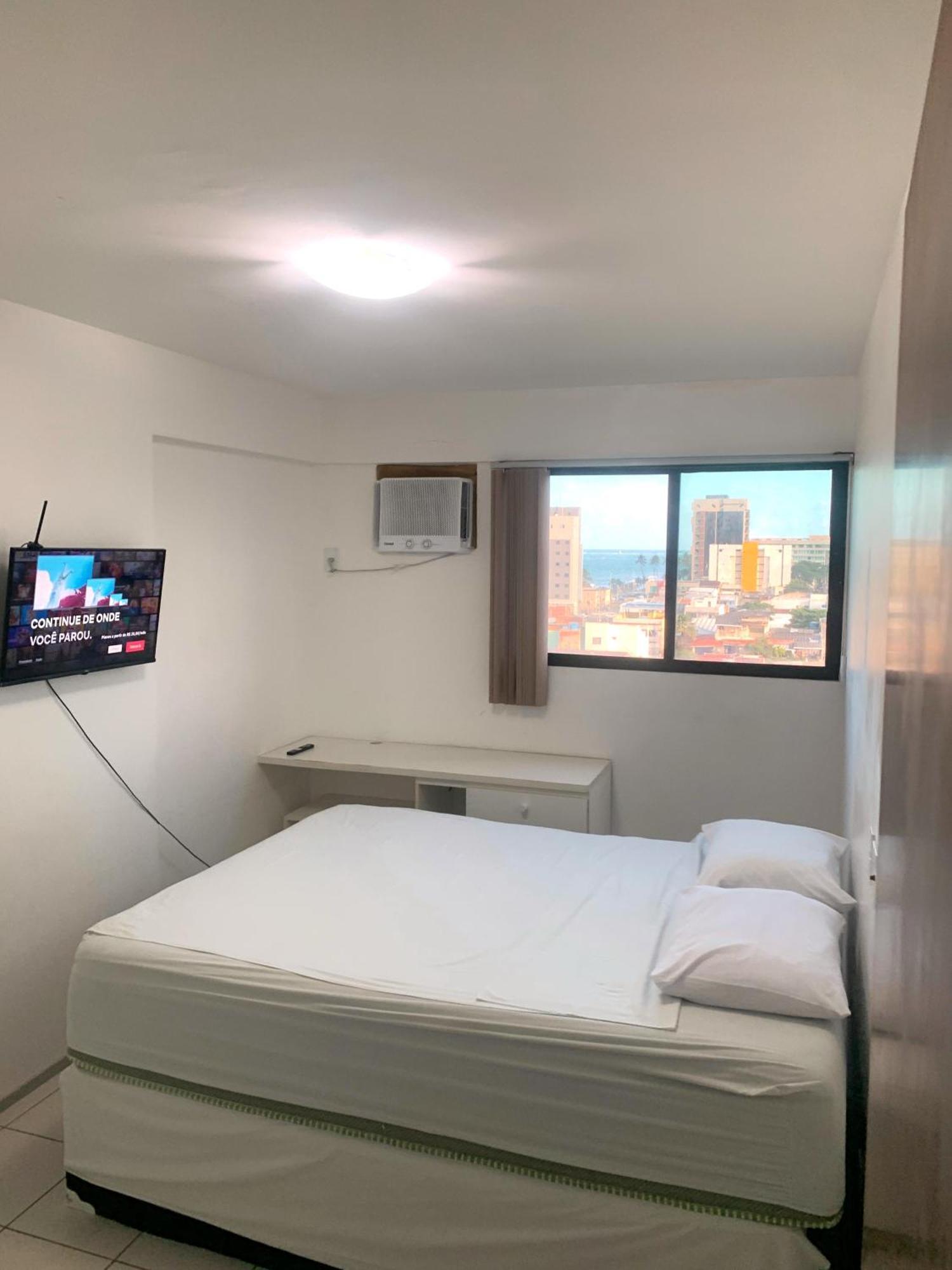 Apartamento 50M Praia- Piscina - Vista Mar - Academia - Maceió Eksteriør billede