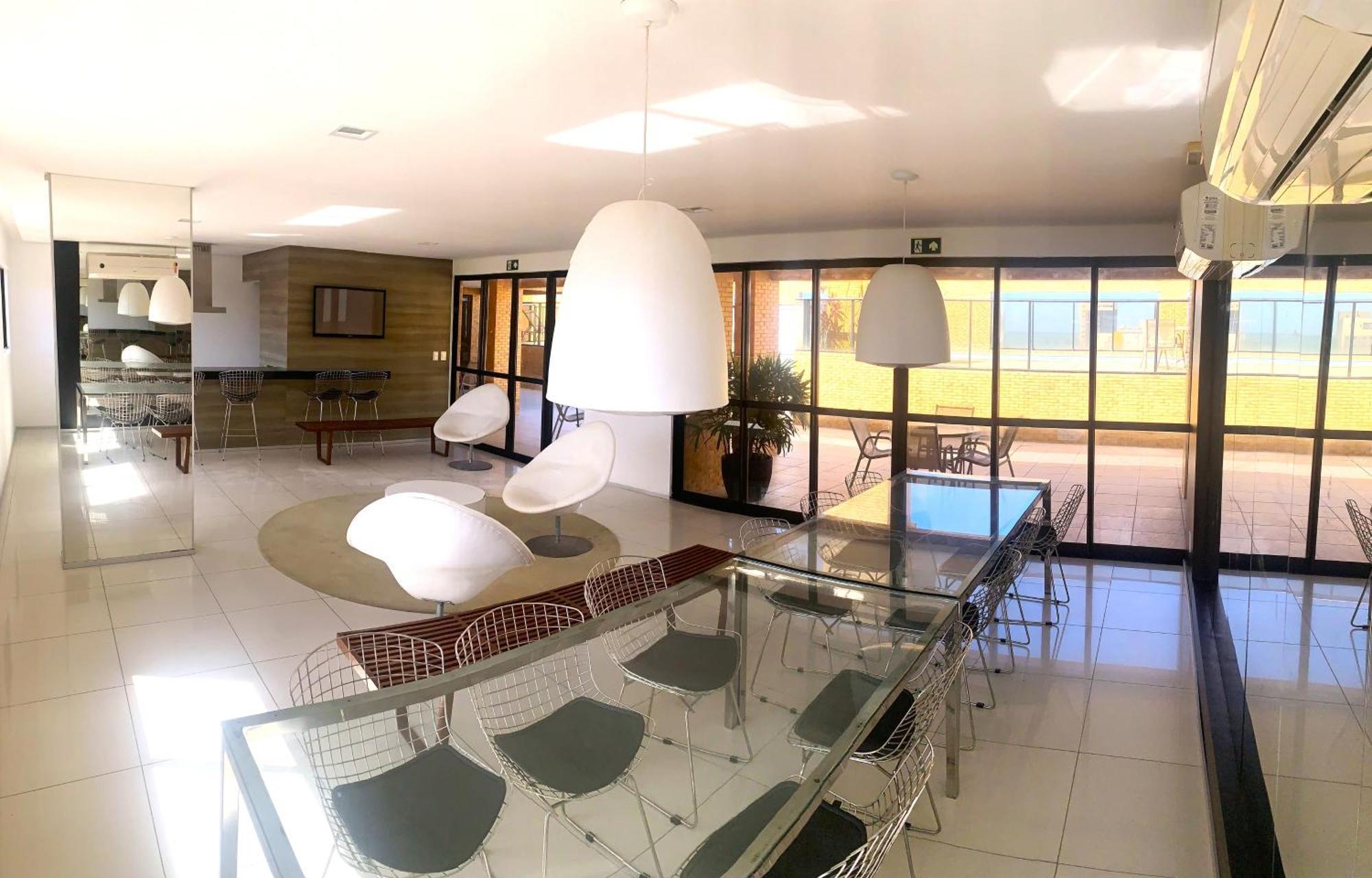 Apartamento 50M Praia- Piscina - Vista Mar - Academia - Maceió Eksteriør billede