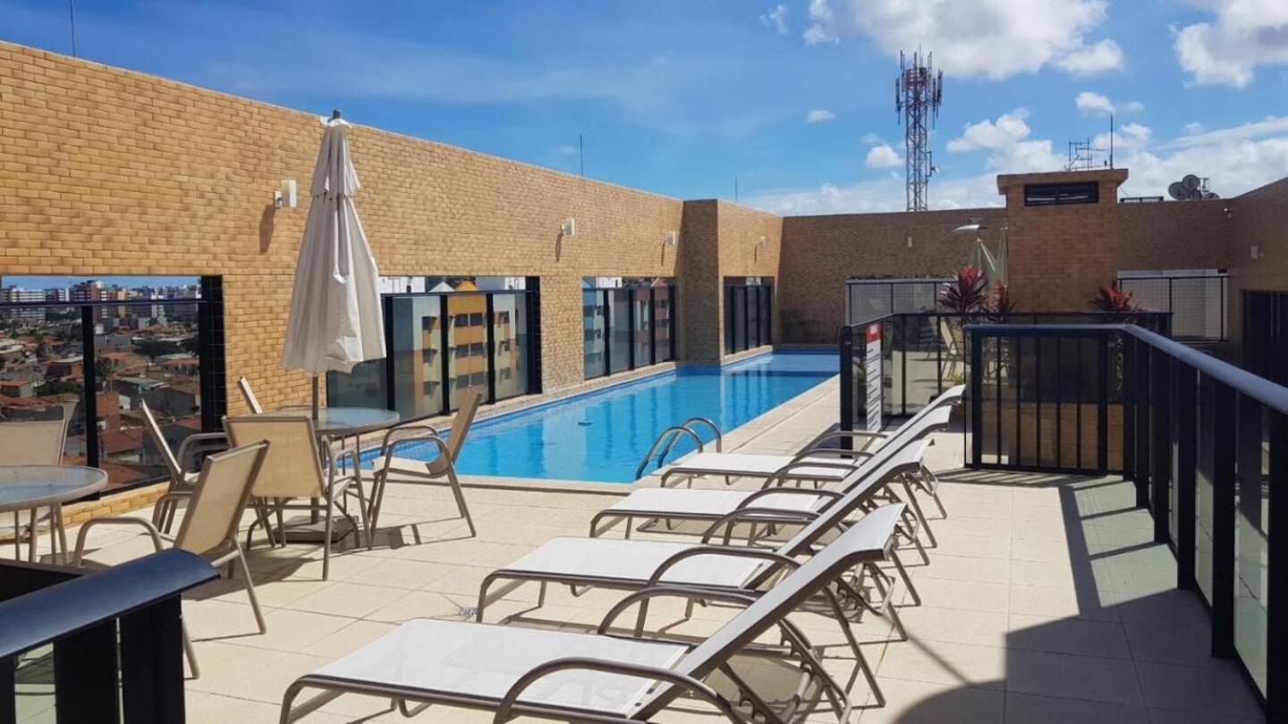Apartamento 50M Praia- Piscina - Vista Mar - Academia - Maceió Eksteriør billede