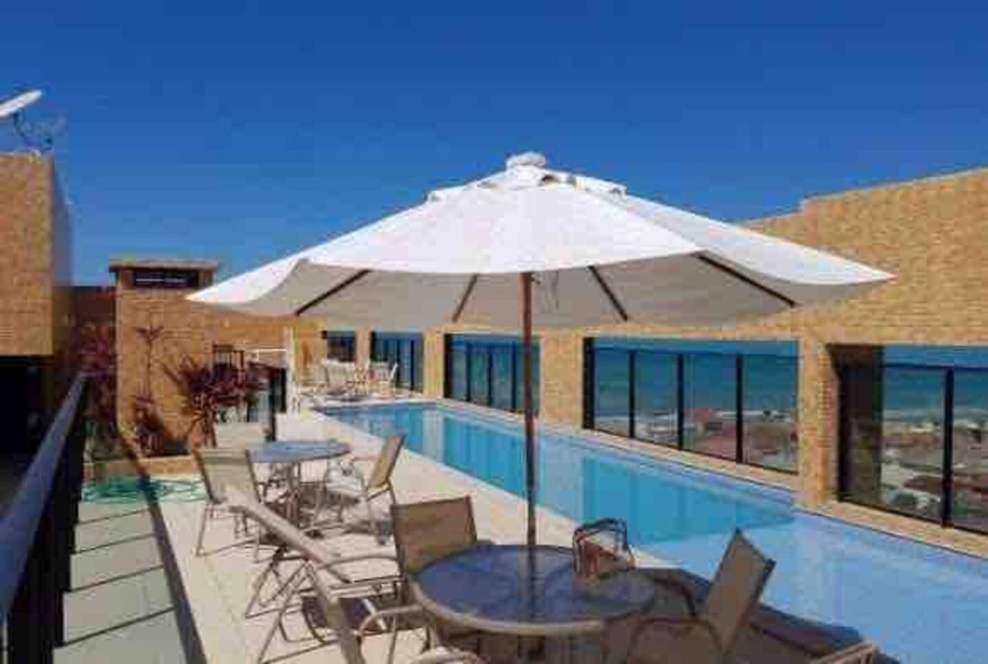 Apartamento 50M Praia- Piscina - Vista Mar - Academia - Maceió Eksteriør billede